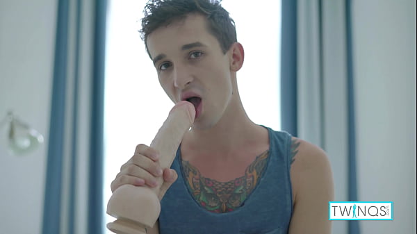 Euro Teen Noah A Has A Libidinous Butthole That Needs Attention! Watch Him Lube A Huge Dildo With His Sloppy Mouth Before Shoving It And His Pecker In That Ass! Videos & More Only At Twinqs.com! thumbnail