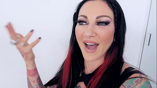 Jenevieve hexxx sexy ddd tits tattoed hottie pov huge cock blowjob and cum swallow 