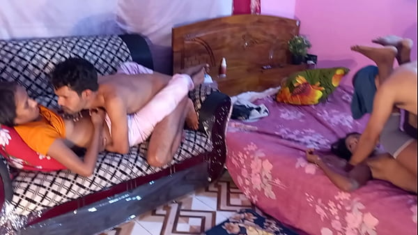 Sweet Super teens girlfriend'_s sucks cocks and fucks Cumshot Tight pussy funking hurd two Couples   ... Hanif and Popy khatun and Mst sumona and Manik Mia