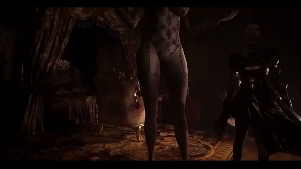 Hot Vampire Milf Lady Dimitrescu - Resident Evil Villag - Nude mod