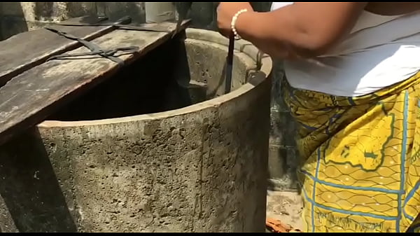 Alpha baddie got fucked outdoor by the wellspring