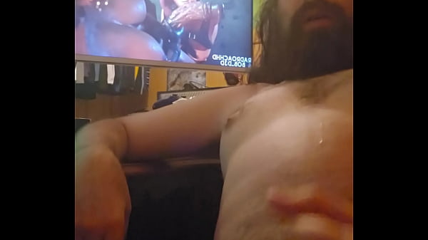 Futanari SFM makes him shoot a thick load 