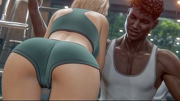 Nonton Risky Gym Sex: Bbc Personal Trainer And Married Cheating Wife (new 3d Animation) thumbnail