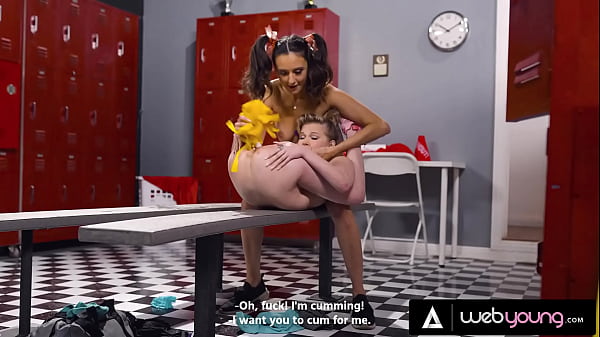 Let sSee Whos The Best Cheerleader_Petites_Eliza Ibarra Coco Lovelock Turn_Feral InLocker_Room