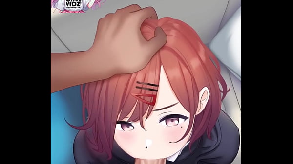 Секретарша делает сочный минет