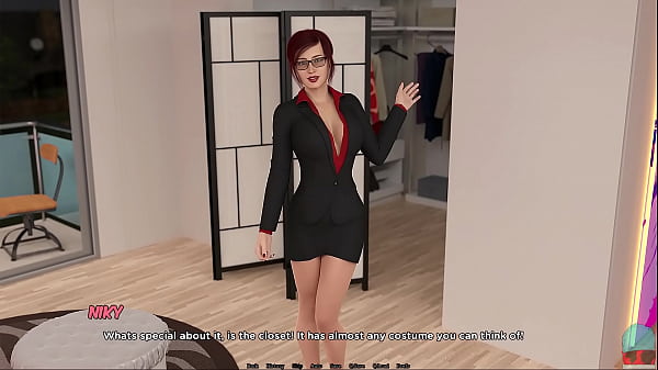 ABOVE THE CLOUDS_#24 • The sexy teacher bends_over and is showing us her goods