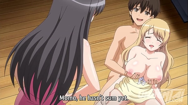 Jovencitas calientes luchando por un tipo con suerte hentai con subt&iacute;tulos