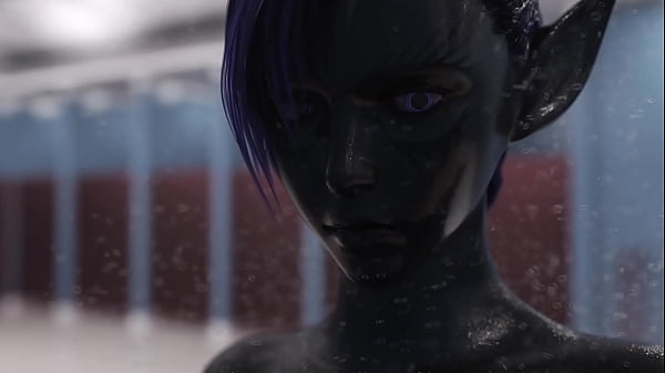 Play MP4 - Projekt Passion &vert; Dark Alien Babe Lesbian Finger Masturbates in Shower &lbrack;Gaming&rsqb; &lbrack;Visual Novel&rsqb;