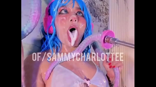 Ahegao, deep blowjob, saliva, cum and moans that will make your mind dirtier 