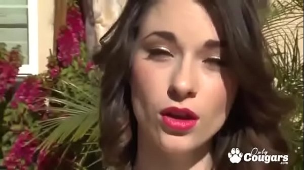 Lacey Channing Rubs Her Pussy Outdoors 