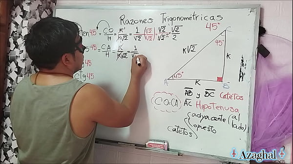 16 &aacute;ngulo sexual en tu hipotenusa 45 grados 
