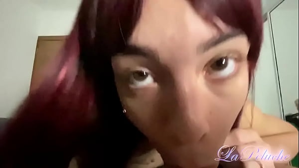 18 Y.o. Hot And Sexy Slut Sucking And Deepthroating Big Stepdad's Cock. thumbnail