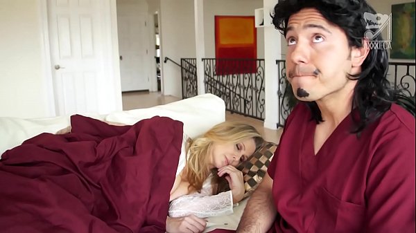 Axxxteca Lucky nurse Panfilo, fucks and gives dick to suck to the MILF with huge tits Julia_Ann