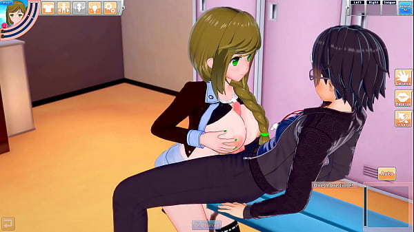 Luna, Hentai Big Tits Babe Spoils Guy's Cock 