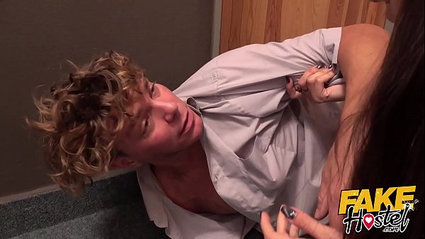 Play MP4 - Fake Hostel Young cute little butt brunette creampie