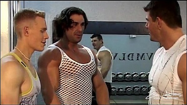 Gym wrestling not really porn 