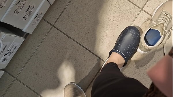 In The Shoe Shop We Try On All The Slippers thumbnail