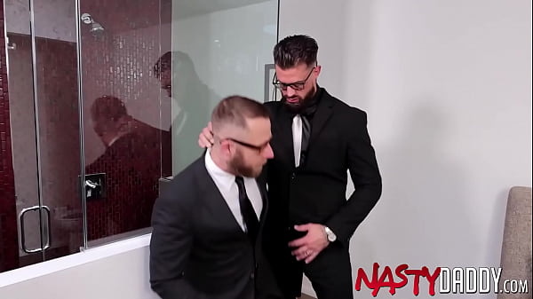 Classy Bearded Hunks Bareback And Cum 