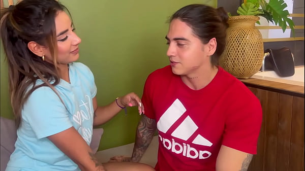 Play MP4 - My step sister and her husband invite me to a family threesome to improve their relationship and he cums inside her and then in me&comma; we get pregnant&excl; Naty Delgado&comma; Cry Duran and Natalia Garcia