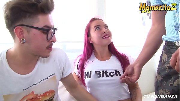 Mamacitaz - Colombian Babe Kathy Violeta Gets Her Wet Pussy Smashed Hard In Hot Threeway thumbnail