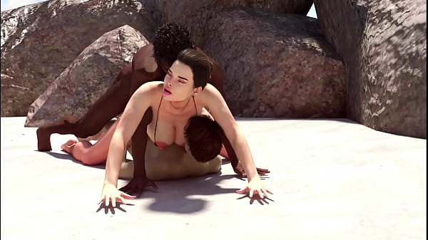 Fate and married woman in first threesome mavis interracial double creampie and anal orgasm in the beach no fucking comments