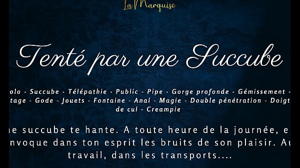 Nonton Tent&eacute; Par Une Succube - French Dirty Talk Public Succubus Anal thumbnail