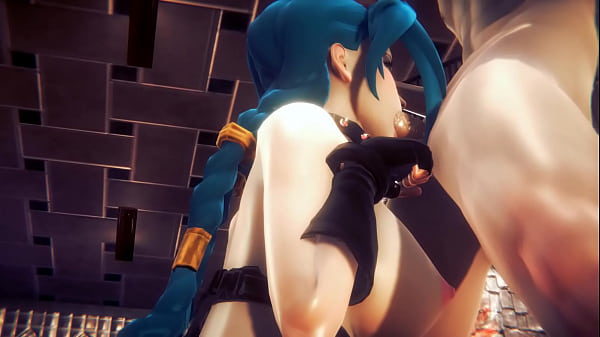 LOL Hentai - Jinx tied up like a bitchhardsex - Japanese Asian Manga Anime Film Game_Porn