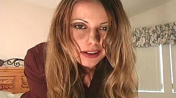 Sexy penny flame in her business suit