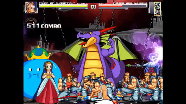 HentaiMugen Mina Majikina Gangbang