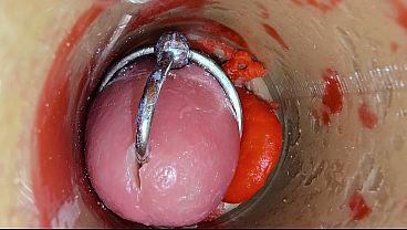 Oh fuck you.. I'_m going to get pregnant! dose Ejaculation of sperm inside pussy toy