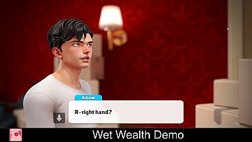 Wet Wealth Demo (free Steam Demo Game) Casual, Dating Sim, Puzzle thumbnail