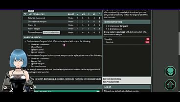 Entendiendo las hojas de datos datasheets warhammer 40k 