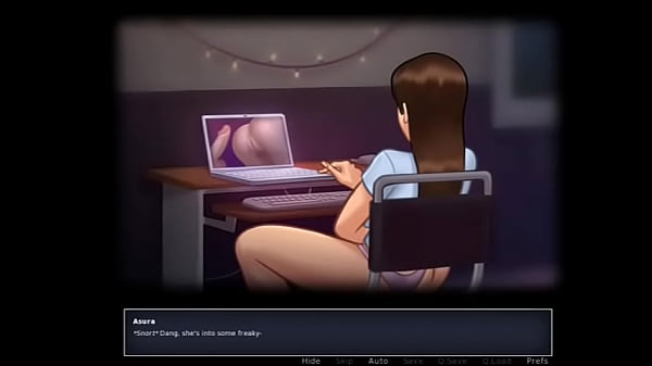 Summertime saga  step brother is fucking his sister Jenny  all cookie jar scenes