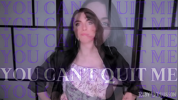 So you're trying to quit me that&rsquo;s so cute