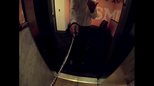 Submissive slut is picked up and fucked in hotel room