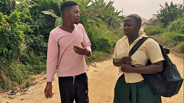 Nigerianvillageschool_girl taken to jungle andfucked