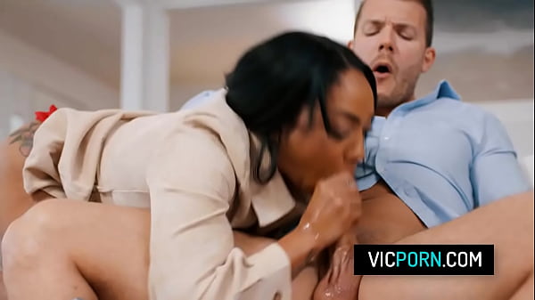 Hot ebony wife_Cali Caliente fucks withher husband s stepbrother