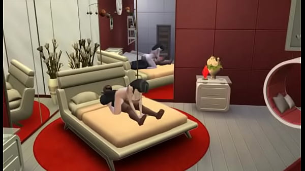 XXX sims 4 Cristal cabalga en_pene negro con condón