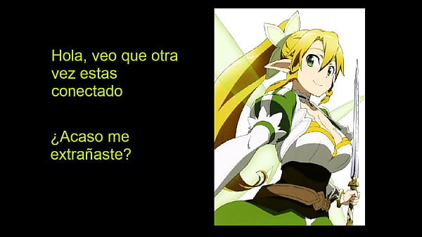 Nonton Joi De Leafa Y Suguha (en Espa&ntilde;ol) Art Online. Instrucciones Para Masturbarse thumbnail