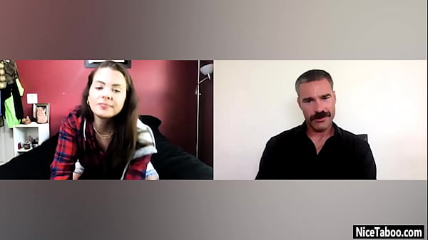 After talking babe enjoyed hardcore solo action