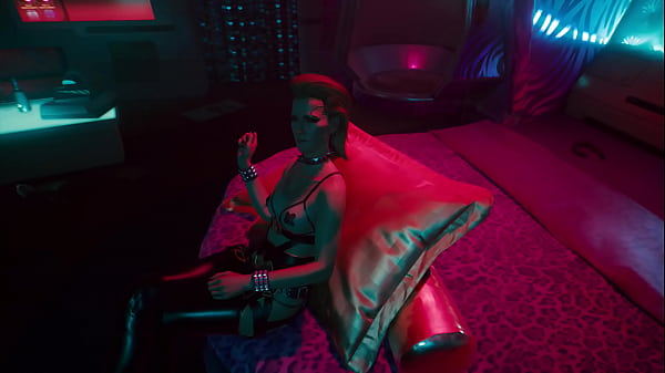 Sexo com meredith no jogo cyberpunk de playstation ps4 
