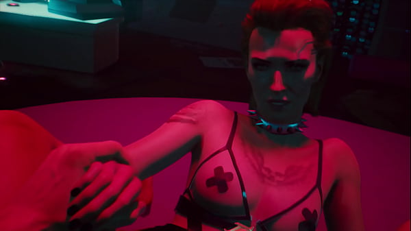 Gamesex: Sexo com Meredith no jogo Cyberpunk de Playstation PS4 
