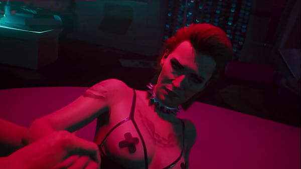 Sexo com meredith no jogo cyberpunk de playstation ps4 