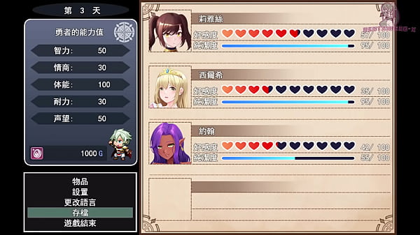 勇者羅依的婚禮02 原本想去找夥伴居然正在洗澡 她真的在洗澡嗎 