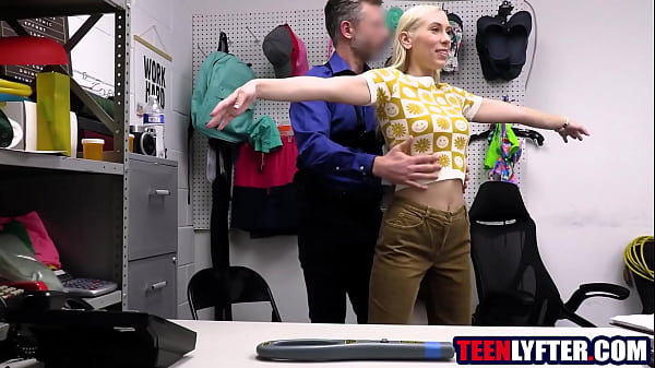 Blonde teen shoplifter fucked_in pussy mouth