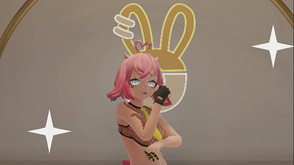 VTUBER STRIPS & DANCES TO KPOP MMD 