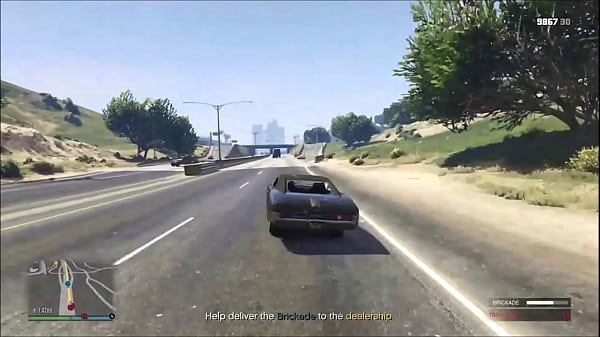 When she sends you the "text" to come_over (GTA Shorts)