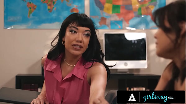 Play MP4 - GIRLSWAY - Petite Lulu Chu Has Passionate Fuck With Stepmom Little Puck & Teacher Crush Chloe Amour