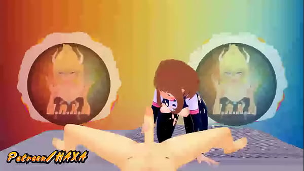 Uraraka & asui animation 