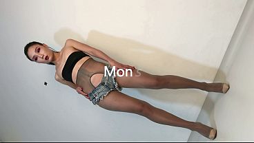 Nonton These Are A Pair Of Stockings That Have Been Worn For Many Days, And The Air Is Filled With The Smell Of Feet. thumbnail